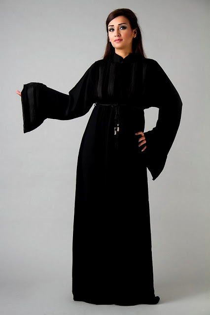 Latest Dubai Irani Islamic Embroidered Abaya Collection 2013 2014