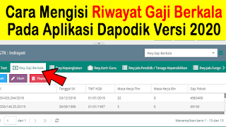Cara Input Data Gaji Berkala Di Dapodik Blog Operator Sekolah