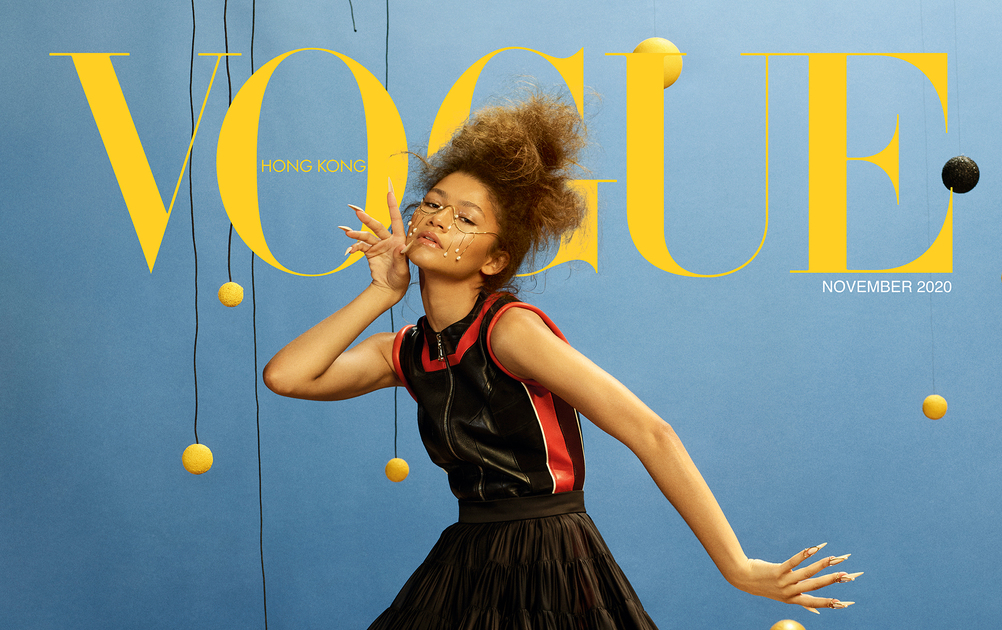 Zendaya Graces VOGUE Hong Kong's November  Cover In Louis Vuitton!