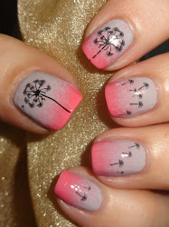 decals water dandelion nail wendy delights