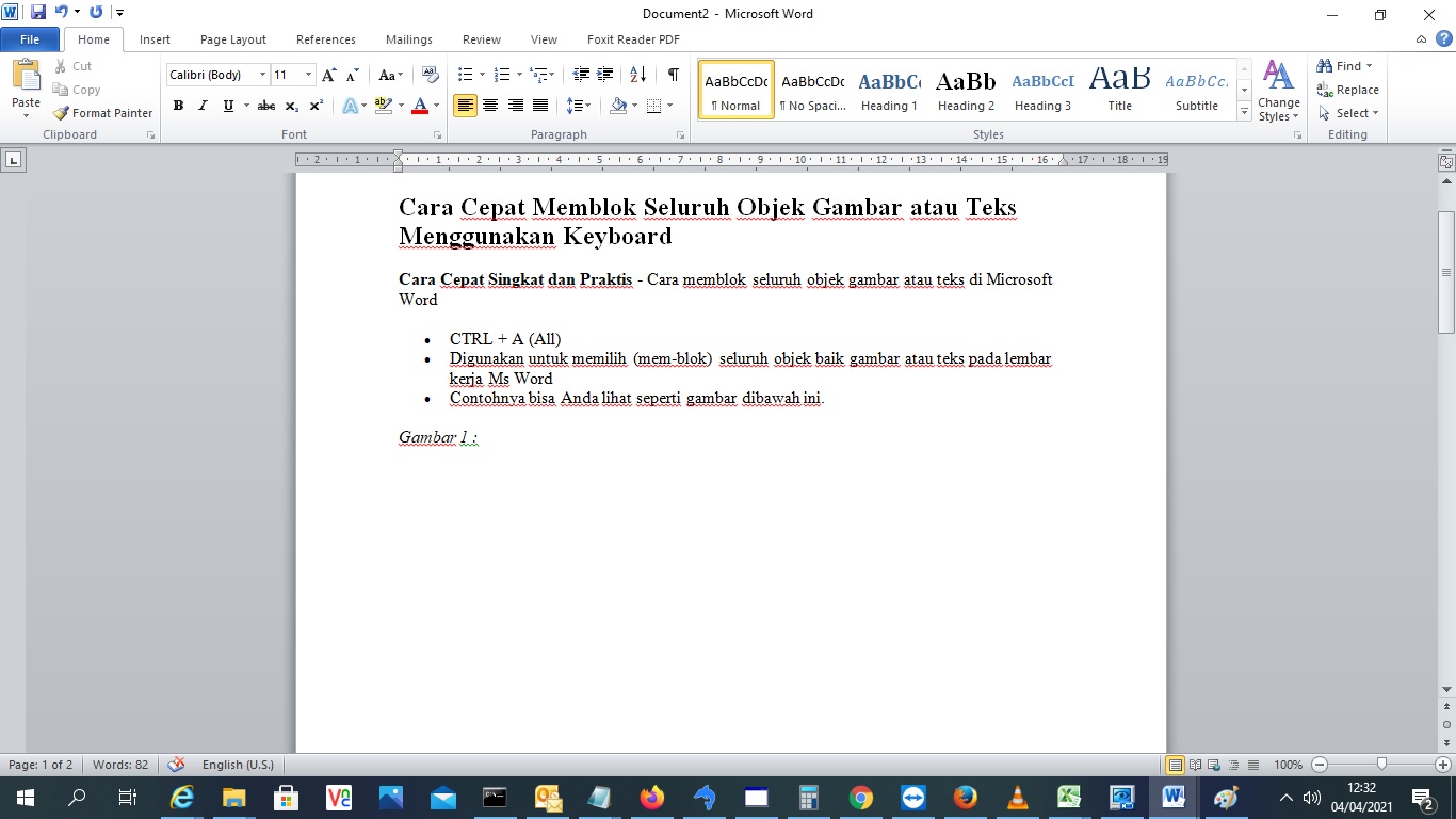 Cara Membuat Hasil Copy Paste Dari Internet Ke Microsoft Word Menjadi