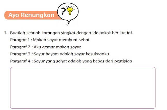 Contoh Karangan Singkat Tentang Ide Pokok Gemar Makan Sayur Yang Sehat Guru Penyemangat