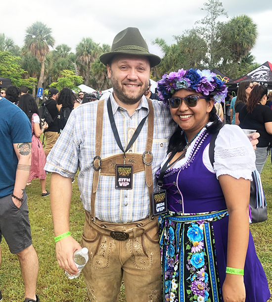 Coconut Grove Grapevine Craft beer was the star at Grovetoberfest