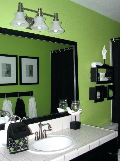 WHITE AND GREEN BATHROOM IDEAS FUN TEEN LIME GREEN BATHROOM FUN