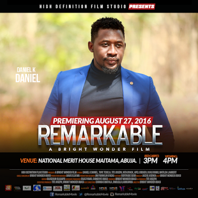 2 #Remarkable movie world premiere, staring Daniel K Daniel, Tope Tedela, Titi Joseph