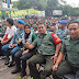 Babinsa Pabean Kawal Nobar Final Laga Persebaya vs Persija