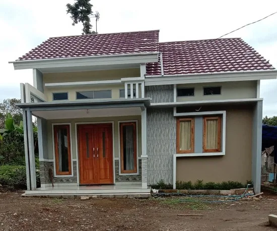 17 Desain rumah dengan teras dak minimalis