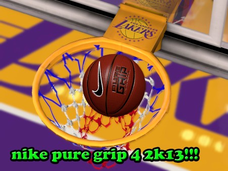 ongeluk omhelzing Bereid NBA 2K13 Nike Pure Grip Ball Mod - NBA2K.ORG