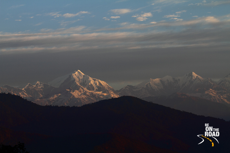 Sunrise over the Himalayas in Eaglenest