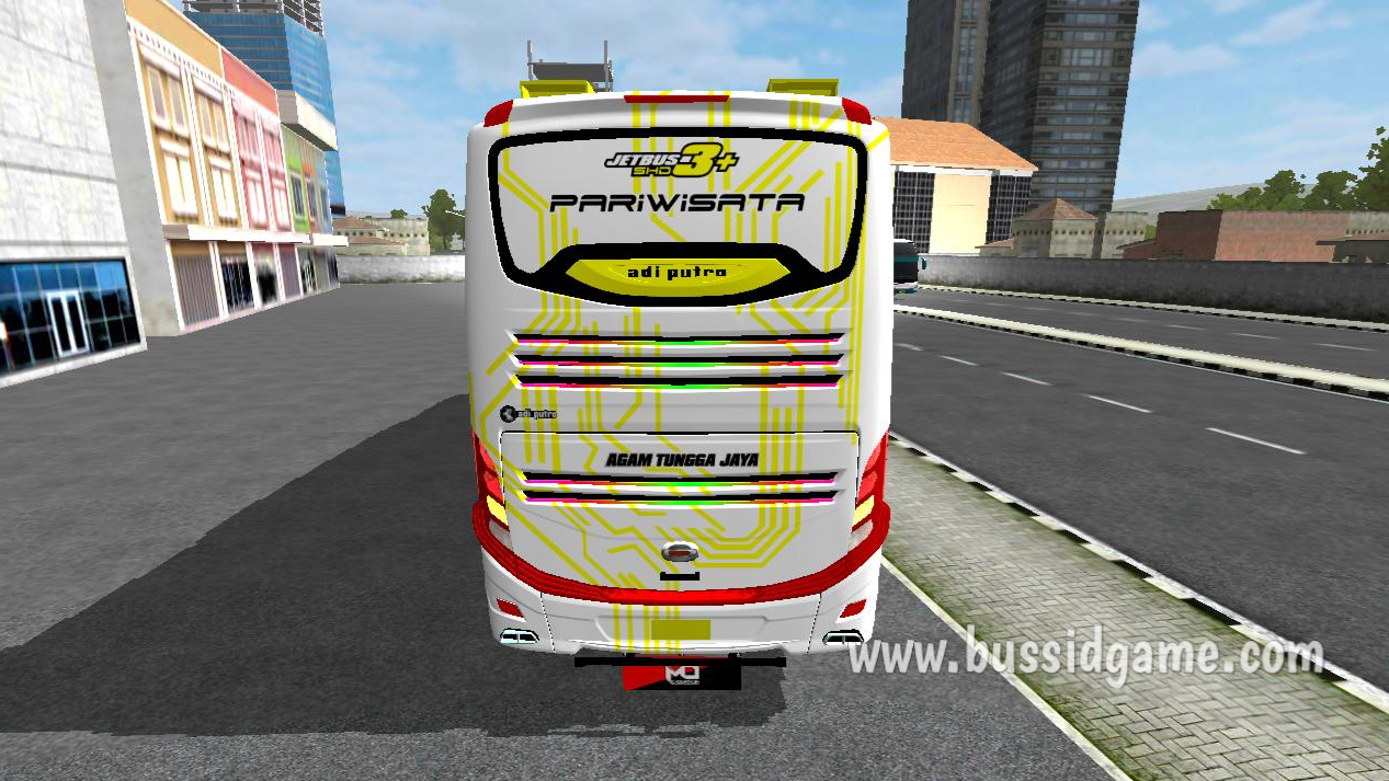 Mod Bus JB3+ SHD Hino RK8 R260 Versi Facelift & Voyager - mod bussid ...