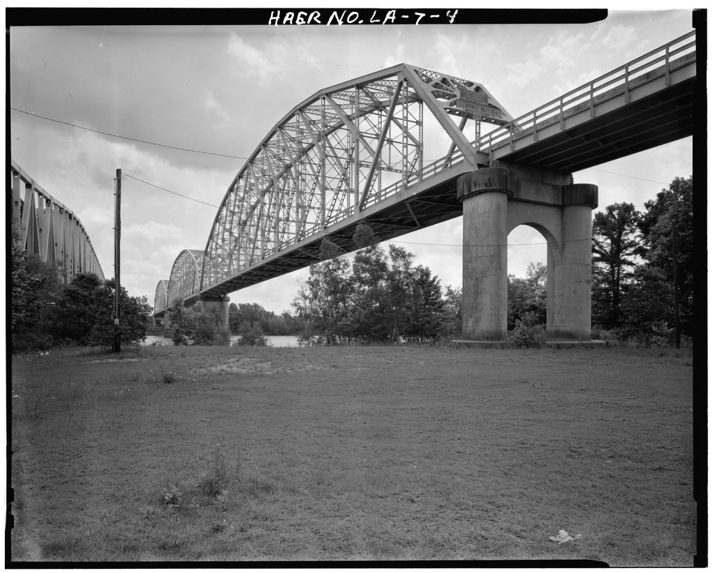 Industrial History 1908 UP/MoPac and US190 Bridges over Atchafalaya