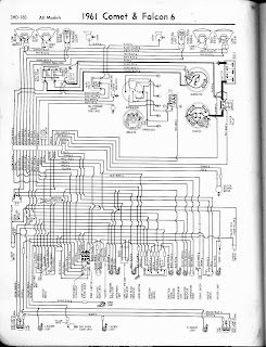 Free Auto Wiring Diagram: 1961 Ford Falcon & Comet Wiring Diagram