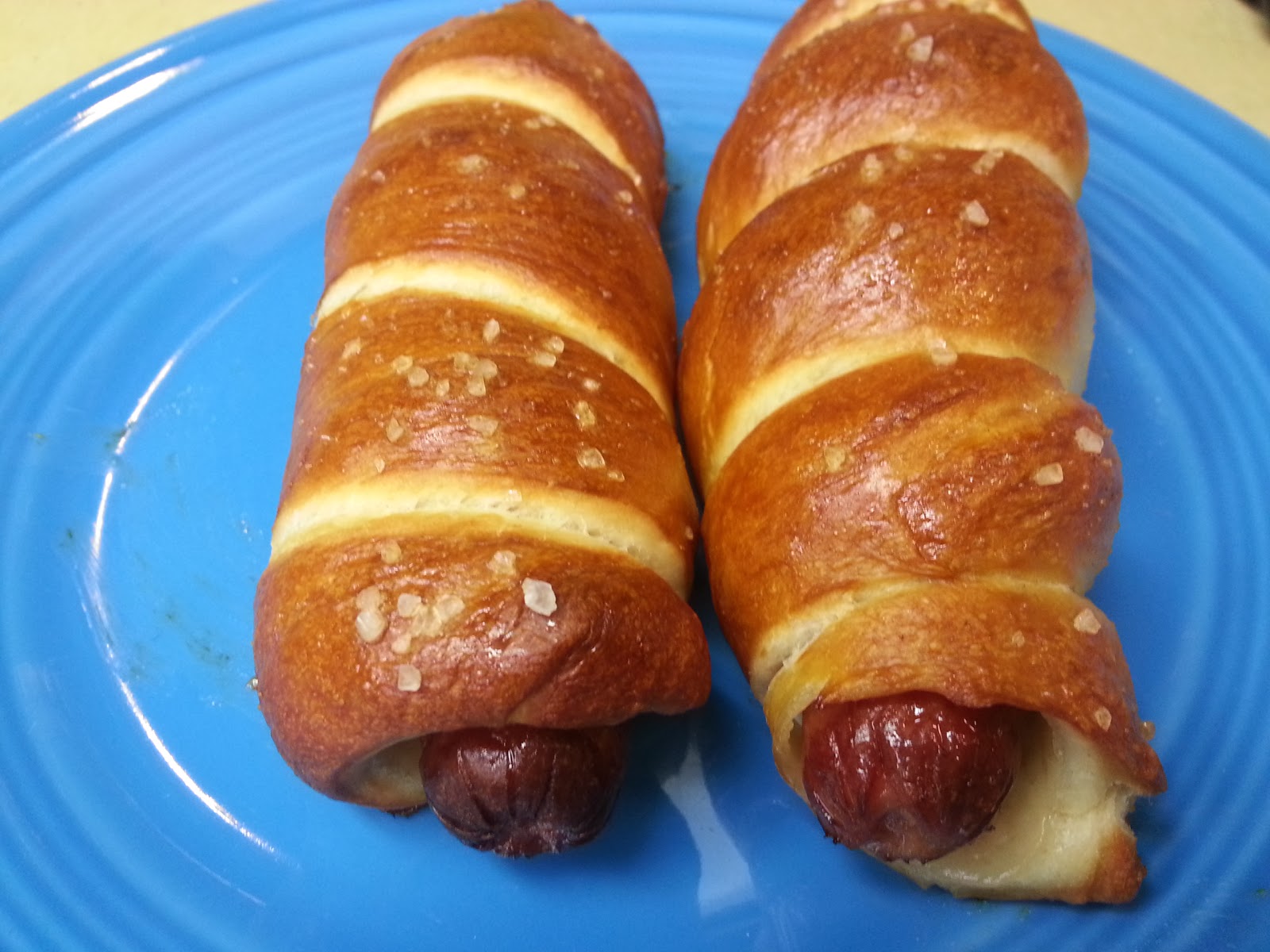 Taste and See God's Goodness Pretzel Dogs
