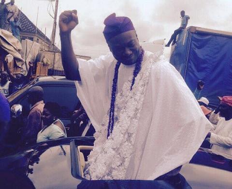 See How the Ooni of Ife entered Ile Ife in style