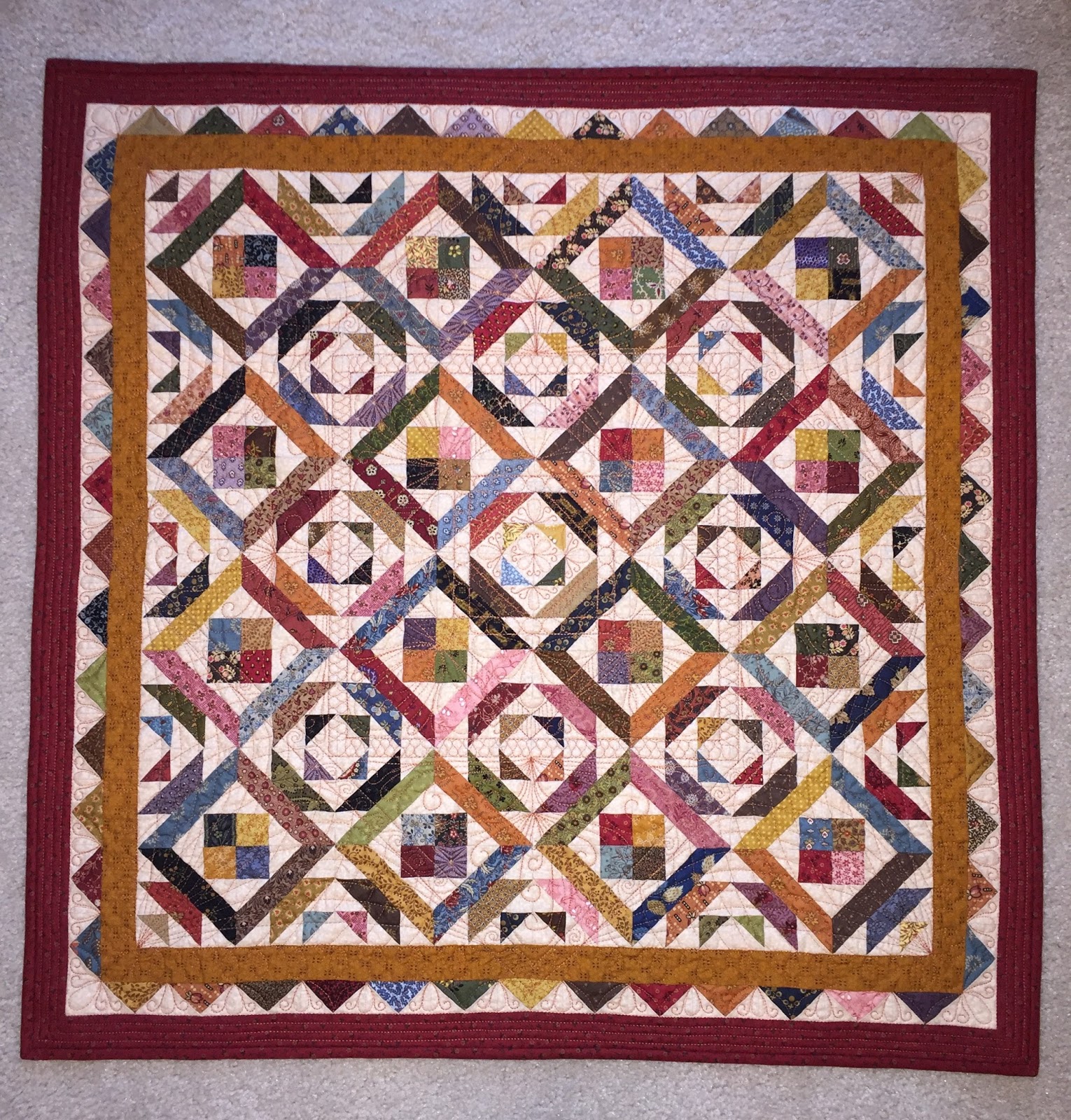 Suzy's Quilting Room Savannah Another Finish!