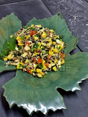 Wild Rice, Corn Salad, side dish