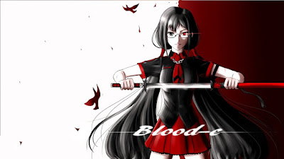 Fukishima Shrine is located in an old village on the outskirts of the city Blood-C BD Subtitle Indonesia Batch