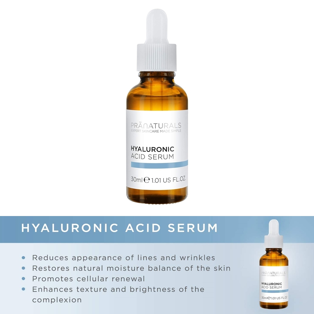 PraNaturals Skin Perfector Kit Hyaluronic Acid skincare