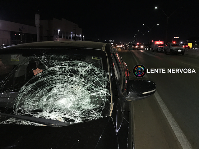 Embriagado e inabilitado, estudante de direito atropela e mata picolezeiro na faixa de pedestres na BR-364 - FOTOS E VÍDEO