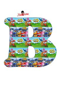 Abecedario de Super Wings. Super Wings Alphabet.