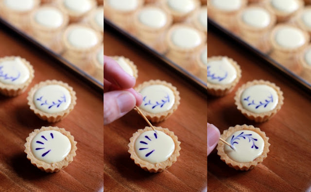 Bluberry Cheese Tart Dan Step By Step Masam Manis