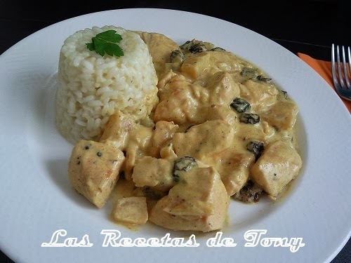 Pollo Al Curry Estilo Madras
