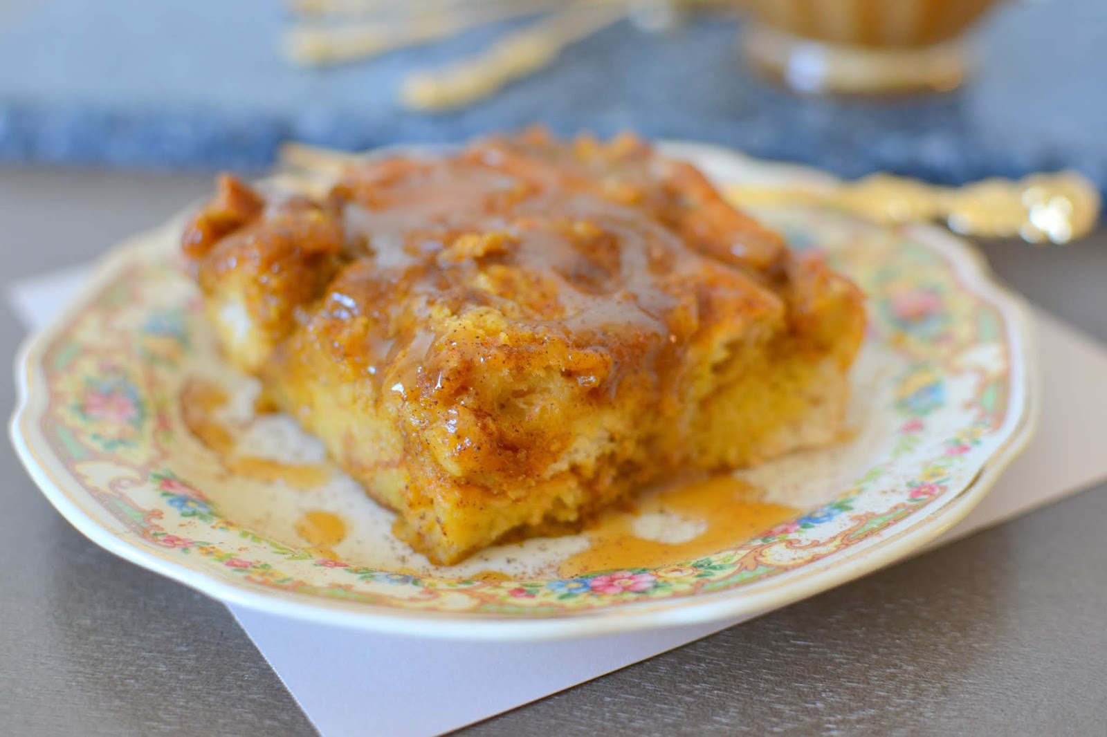 The ultimate fall dessert! This bread pudding is great for Thanksgiving, game day celebrations or any fall or holiday party! We also love it for breakfast or brunch!