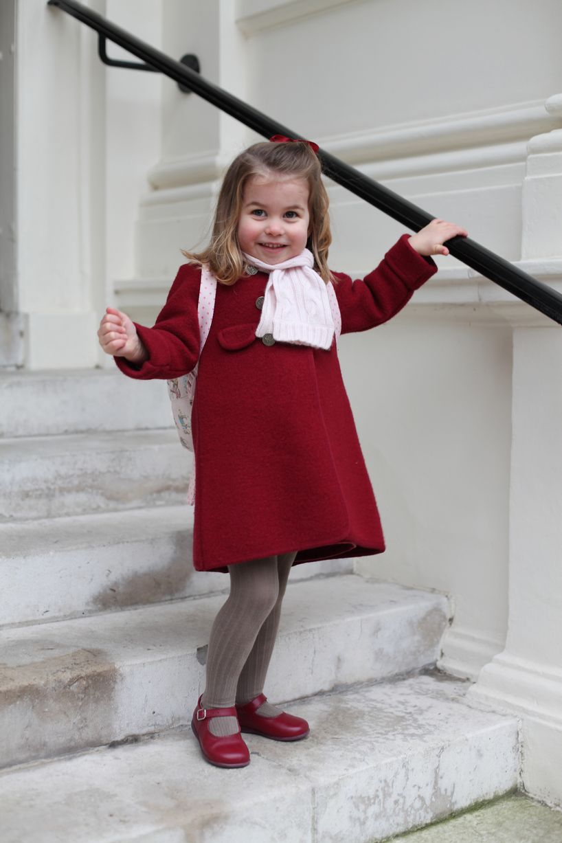 Prince George and Princess Charlotte show off their adorable winter ...