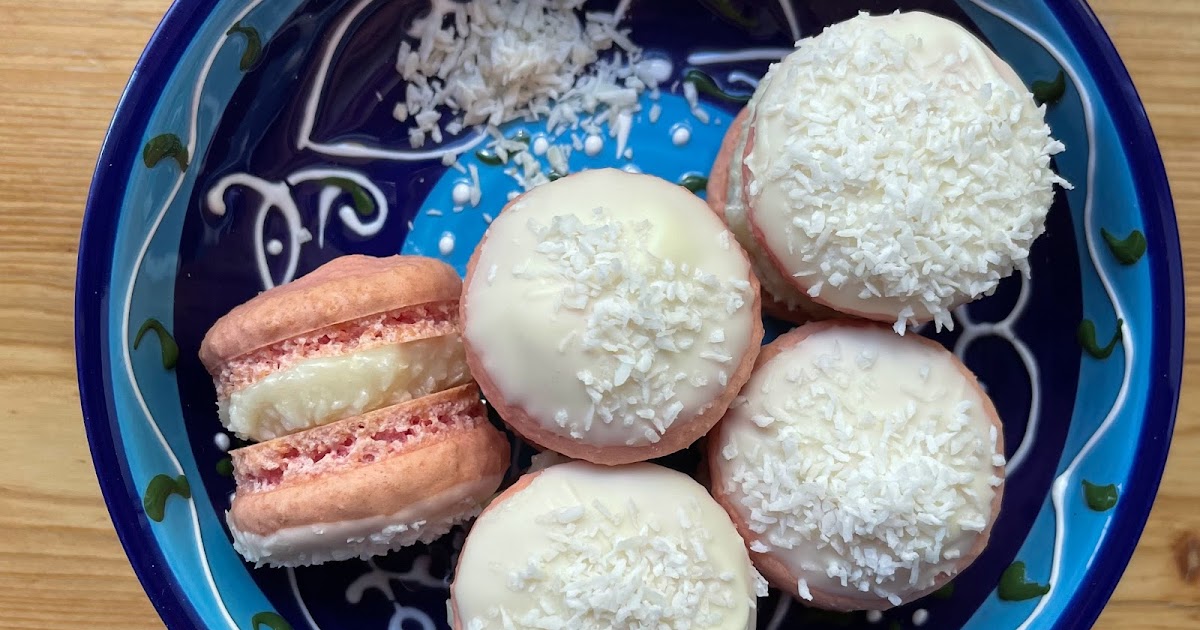 Pâtisserie Nadine: Rosa Kokos-Macarons für Sofia