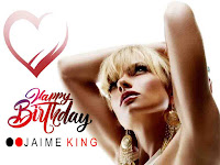 jaime king, happy birthday wishing photo jaime king in waxed armpit