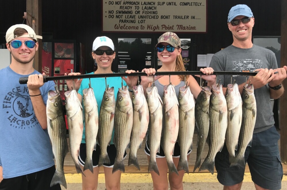 Lake Anna Striper Guide Journal Incredible Lake Anna Striper Fishing