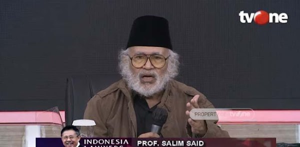 Salim Said Ungkap Kekeliruan Presiden Jokowi: Dia Tidak Punya Penasehat Politik yang Bagus