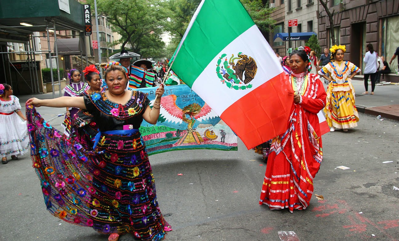 Desfile mexicano de Manhattan, Nueva York NY