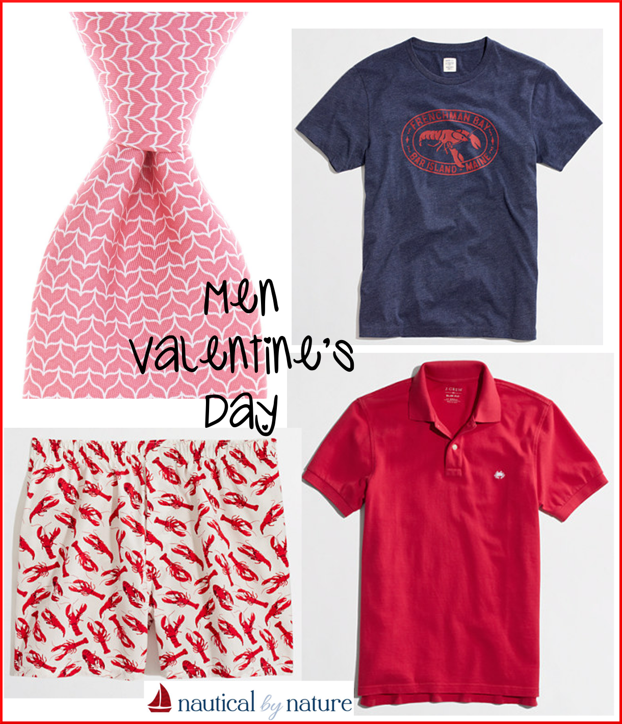 Nautical by Nature | Nautical Valentine's Day outfit ideas for men