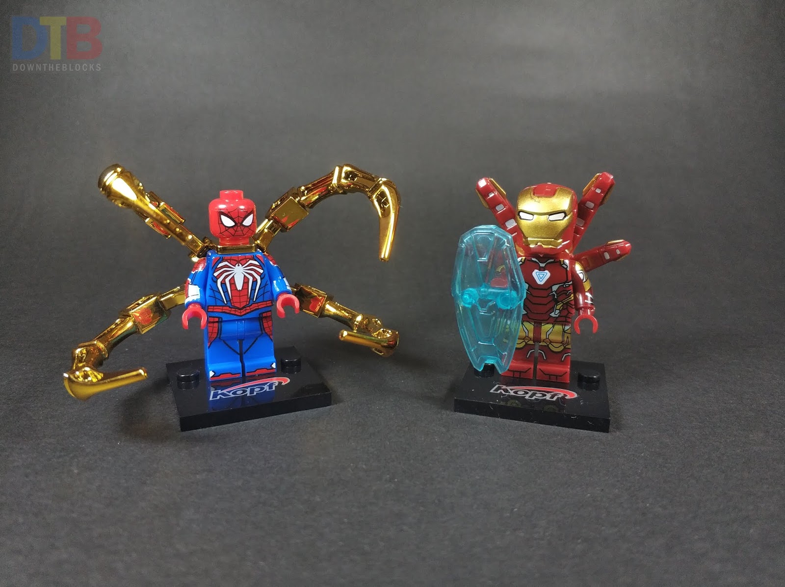 lego chrome iron man