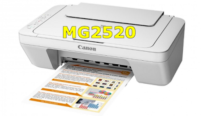 Canon PIXMA MG2520 Driver Download, Review, Ink, Setup