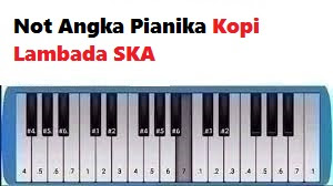 Not Angka Pianika Kopi Lambada Ska Calonpintar Com