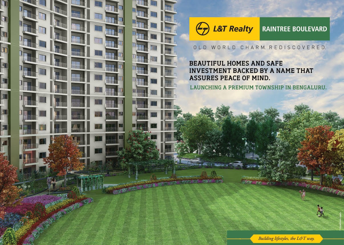 L&T Realty Raintree Boulevard Offers Premium Flats at Utmost Region Hebbal in Bangalore Smart