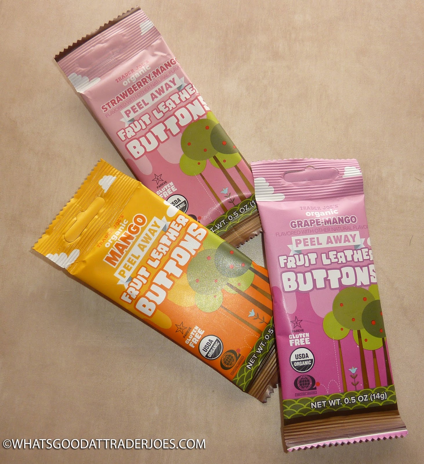 What's Good at Trader Joe's? Trader Joe's Peel Away Fruit Leather Buttons