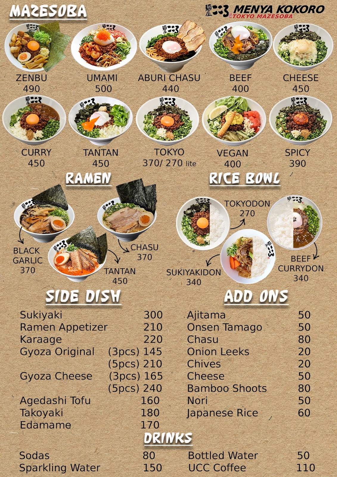 DUDE FOR FOOD MenyaKokoroDelivery Your Favorite Bowl of Tokyo