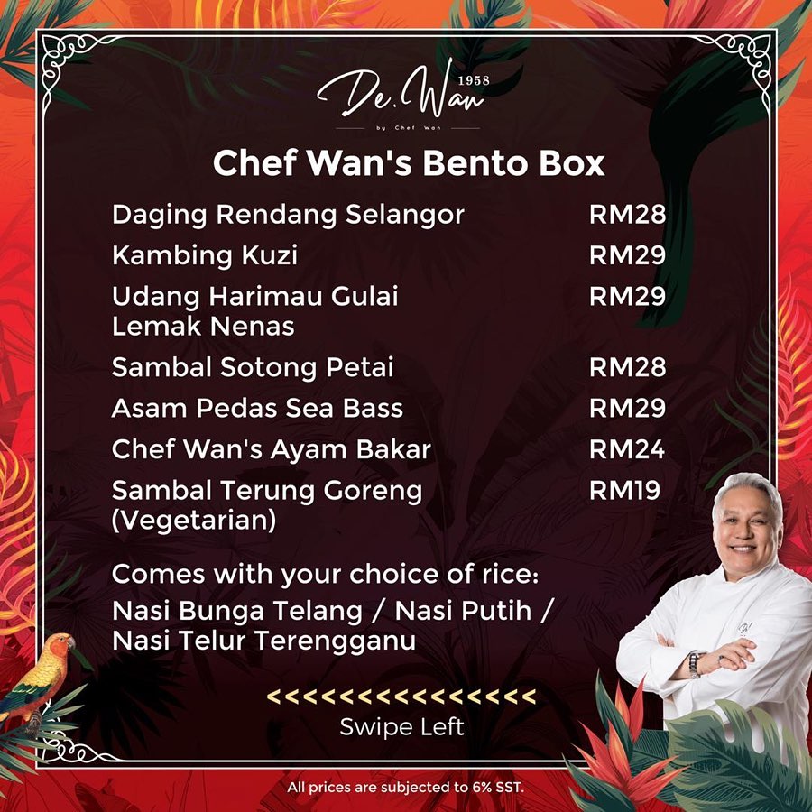 Chef wan delivery