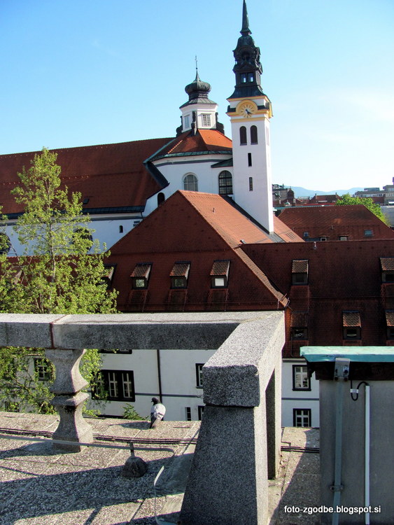Ljubljana, Plečnikova gimnazija arhitektura, OHS