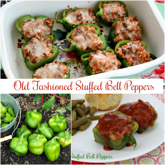 Stuffed Bell Peppers Old Fashioned Favorite — Mommy's Kitchen
