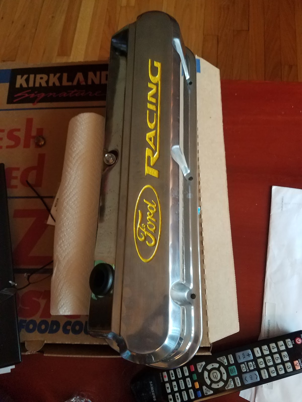 Fox Body Mustang Restoration Ford Racing Slant Edge Valve Covers