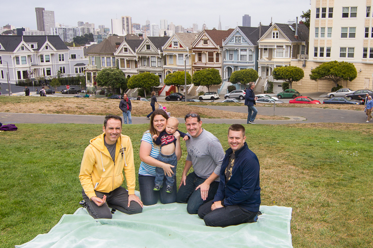 Tales of the Flowers Picnic at Alamo Square