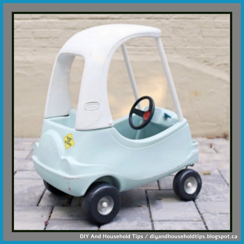 DIY And Household Tips How to Paint Little Tikes Plastic Toys