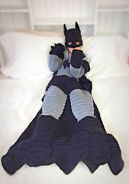 Batman Blanket Crochet pattern