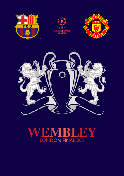 uefa champions league logo. FC Barcelona e Manchester