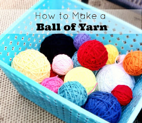 http://cupcakewishesandbirthdaydreams.blogspot.com/2014/05/easy-diy-how-to-make-yarn-ball.html