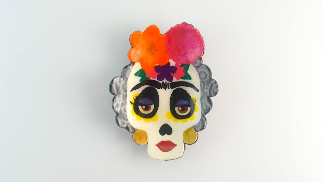 tutorial catrina frida kahlo arcilla polimerica